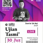 Tasmi' 30 Juz Sekali duduk Saudara Miftakhus Syarif